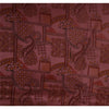 Sanskriti Vintage Indian Art Silk Sarees Pink Printed Sari Craft 5 Yard Fabric