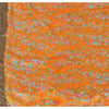 Sanskriti Vintage Printed China Silk Sarees Orange Dress Making Sari Fabric