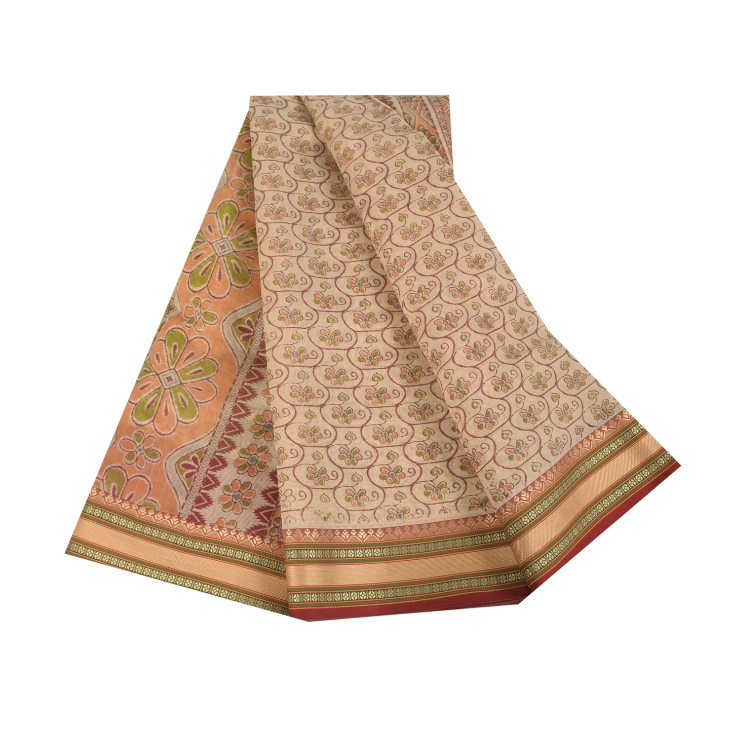 Sanskriti Vintage Sarees Quilting Felting Craft Fabric Cotton Silk Printed Sari
