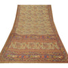 Sanskriti Vintage Sarees Art Silk  Quilting Felting Craft Fabric Printed Sari