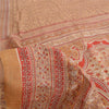Sanskriti Vintage Sarees Pure Silk Quilting Felting Craft Sustainable Fabric Printed Sari