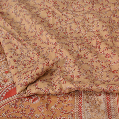 Sanskriti Vintage Sarees Pure Silk Quilting Felting Craft Sustainable Fabric Printed Sari