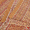 Sanskriti Vintage Sarees Pure Silk Quilting Felting Craft Sustainable Fabric Printed Sari