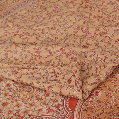 Sanskriti Vintage Sarees Pure Silk Quilting Felting Craft Sustainable Fabric Printed Sari