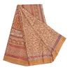 Sanskriti Vintage Sarees Pure Silk Quilting Felting Craft Sustainable Fabric Printed Sari