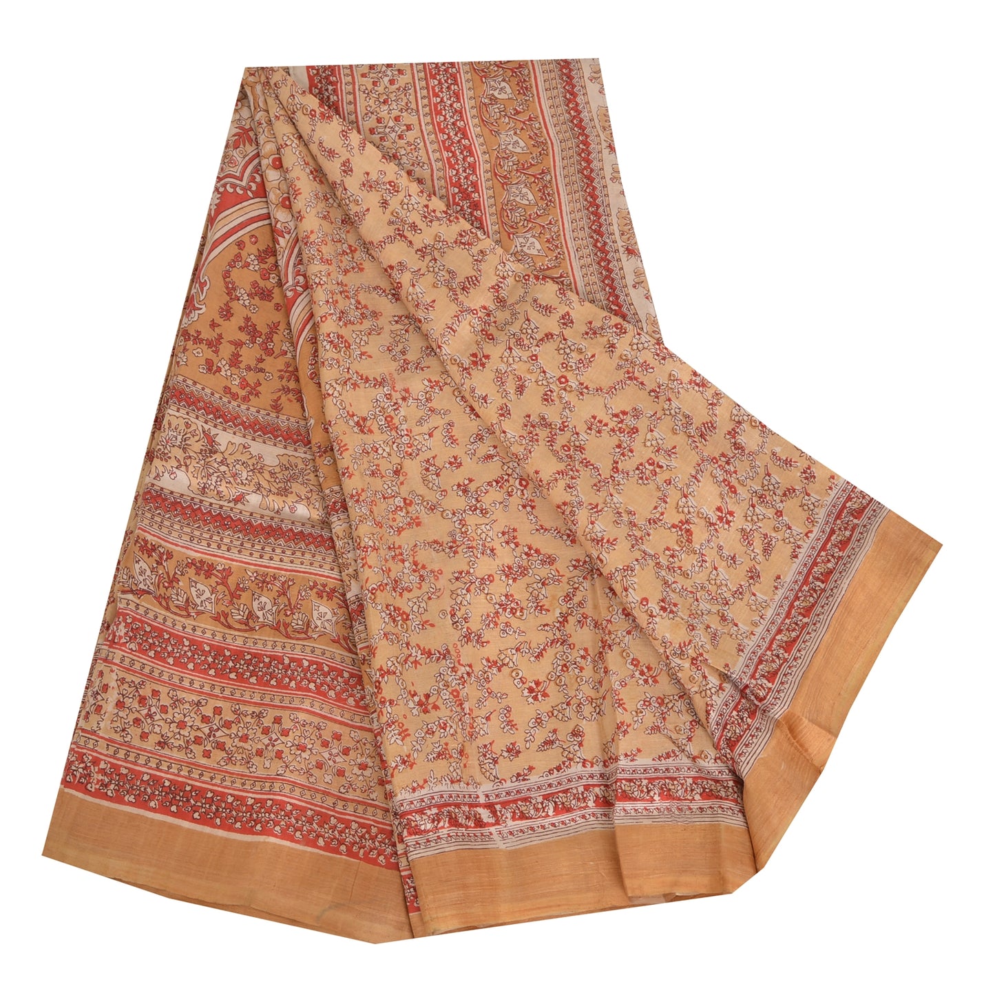 Sanskriti Vintage Sarees Pure Silk Quilting Felting Craft Sustainable Fabric Printed Sari