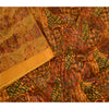 Sanskriti Vintage Sarees 100% Pure Silk Quilting Felting Craft Sustainable Fabric Print Sari