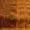 Sanskriti Vintage Sarees 100% Pure Silk Quilting Felting Craft Sustainable Fabric Print Sari