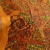 Sanskriti Vintage Sarees 100% Pure Silk Quilting Felting Craft Sustainable Fabric Print Sari