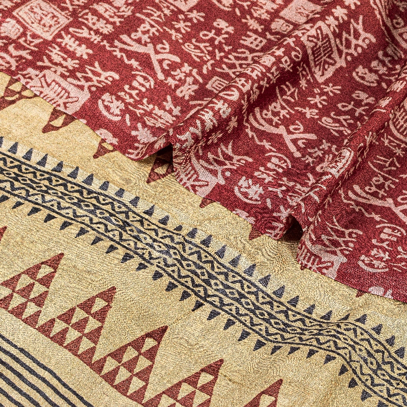 Sanskriti Vintage Sarees Pink Hand Block Printed Pure Silk Sari 5yd Craft Sustainable Fabric