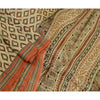 Sanskriti Vintage Sarees Pure Silk Quilting Felting Craft Fabric Printed Sari