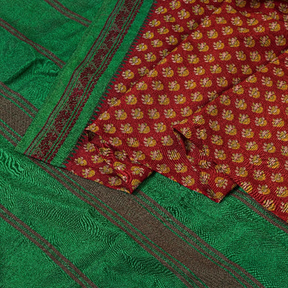Sanskriti Vintage Sarees Printed Pure Silk Sari Quilting Felting Craft Sustainable Fabric