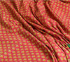 Sanskriti Vintage Sarees Printed Pure Silk Sari Quilting Felting Craft Sustainable Fabric
