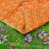 Sanskriti Vintage Sarees Pure Silk Quilting Felting Craft Sustainable Fabric Printed Sari