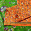 Sanskriti Vintage Sarees Pure Silk Quilting Felting Craft Sustainable Fabric Printed Sari