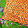Sanskriti Vintage Sarees Pure Silk Quilting Felting Craft Sustainable Fabric Printed Sari