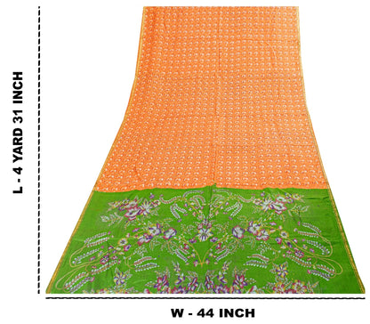 Sanskriti Vintage Sarees Pure Silk Quilting Felting Craft Sustainable Fabric Printed Sari