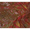 Sanskriti Vintage Sarees Multi 100% Pure Silk Abstract Printed Sari Craft Sustainable Fabric