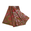 Sanskriti Vintage Sarees Multi 100% Pure Silk Abstract Printed Sari Craft Sustainable Fabric
