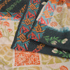 Sanskriti Vintage Sarees Indian Multi 100% Pure Silk Printed Sari Craft Sustainable Fabric