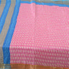 Sanskriti Vintage Sarees Pink Quilting Felting Craft Sustainable Fabric Pure Silk Print Sari