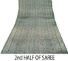 Sanskriti Vintage Sarees 100% Pure Silk Print Sari Quilting Felting Craft Sustainable Fabric