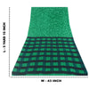 Sanskriti Vintage Sarees Green 100% Pure Silk Printed Sari 5yd Soft Craft Sustainable Fabric