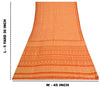 Sanskriti Vintage Sarees 100% Pure Silk Quilting Felting Craft Sustainable Fabric Print Sari