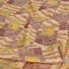 Sanskriti Vintage Sarees Quilting Felting Craft Sustainable Fabric Pure Silk Printed Sari