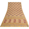 Sanskriti Vintage Sarees Quilting Felting Craft Sustainable Fabric Pure Silk Printed Sari