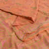 Sanskriti Vintage Sarees Pure Silk 5yd Quilting Felting Craft Sustainable Fabric Print Sari