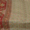 Sanskriti Vintage Sarees 5yd Quilting Felting Craft Sustainable Fabric Pure Silk Print Sari