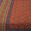 Sanskriti Vintage Sarees Quilting Felting Craft Sustainable Fabric Pure Chiffon Print Sari