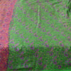 Sanskriti Vintage Sarees 6yd Quilting Felting Craft Sustainable Fabric Pure Silk Print Sari