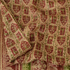 Sanskriti Vintage Sarees Blend Silk 5yd Quilting Felting Craft Sustainable Fabric Print Sari