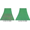 Sanskriti Vintage Sarees Green Indian Pure Silk Printed Sari 6yd Craft Sustainable Fabric