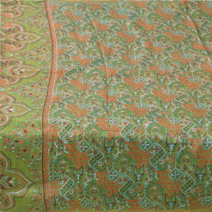 Sanskriti Vintage Sarees Pure Silk Quilting Felting Craft Sustainable Fabric Printed Sari