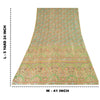 Sanskriti Vintage Sarees Pure Silk Quilting Felting Craft Sustainable Fabric Printed Sari