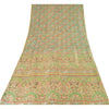 Sanskriti Vintage Sarees Pure Silk Quilting Felting Craft Sustainable Fabric Printed Sari