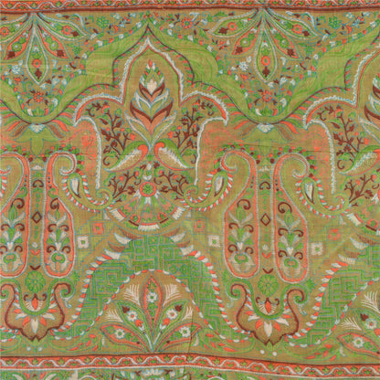 Sanskriti Vintage Sarees Pure Silk Quilting Felting Craft Sustainable Fabric Printed Sari