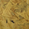 Sanskriti Vintage Sarees Mustard Indian Pure Silk Printed Sari 6yd Craft Sustainable Fabric