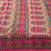 Sanskriti Vintage Sarees From India Pink Pure Silk Printed Sari 6yd Craft Sustainable Fabric