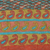 Sanskriti Vintage Sarees Pure Georgette Silk Paisley Printed Sari Craft Sustainable Fabric
