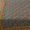 Sanskriti Vintage Sarees Pure Georgette Silk Paisley Printed Sari Craft Sustainable Fabric