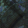 Sanskriti Vintage Sarees Black Pure Silk Printed Woven Sari 6+yd Craft Fabric