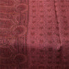 Sanskriti Vintage Sarees Pink Indian Pure Silk Printed Sari 6+yd Craft Fabric