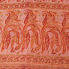 Sanskriti Vintage Sarees Red Pure Silk Paisley Print 5+YD Eco-Friendly Fabric