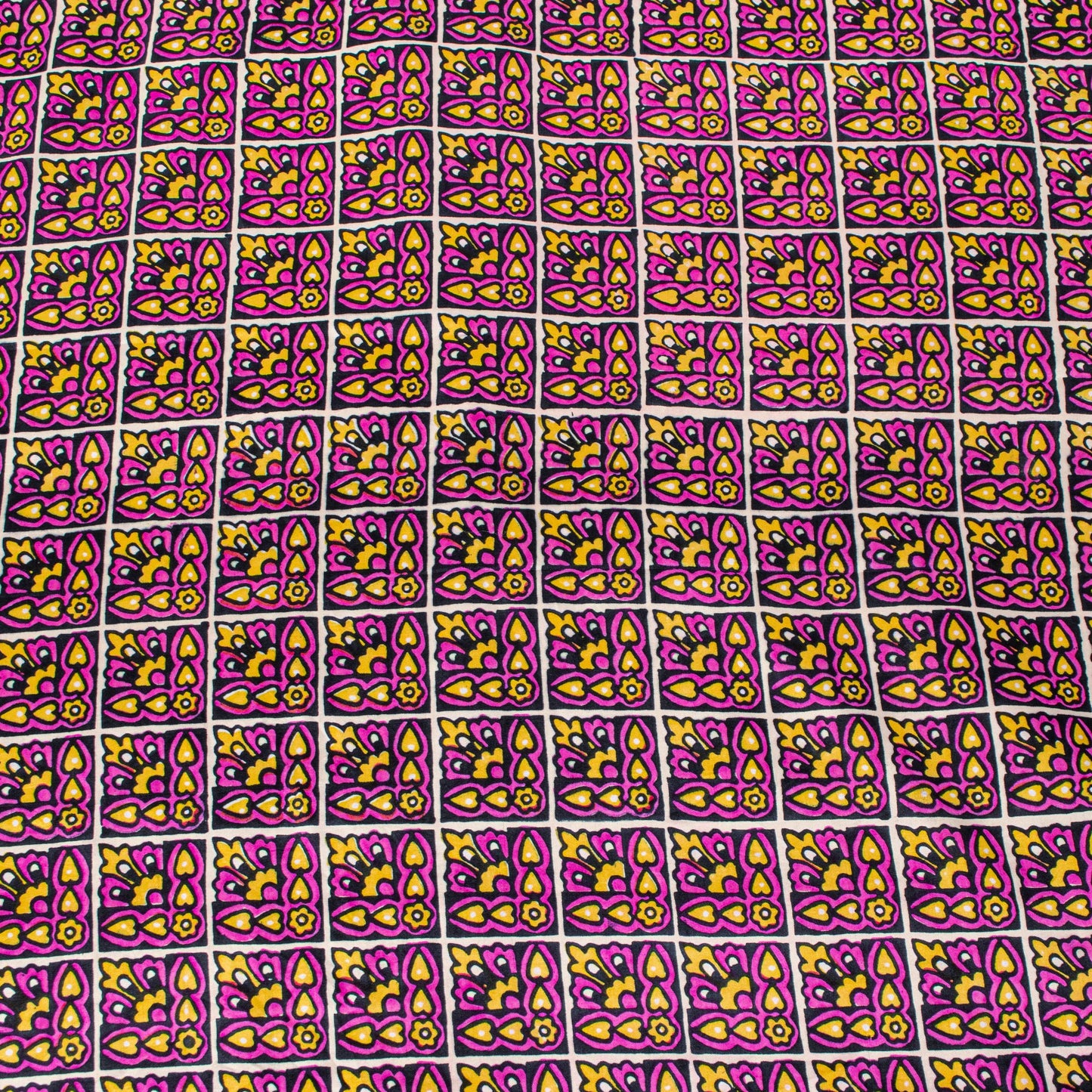 Sanskriti Vintage Purple Pure Silk Sari Floral Screen Print Floral Saree 5.5Yard