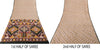 Sanskriti Vintage Cream Soft Pure Silk Sari Rotary Geometric Printed Saree 6+Yd