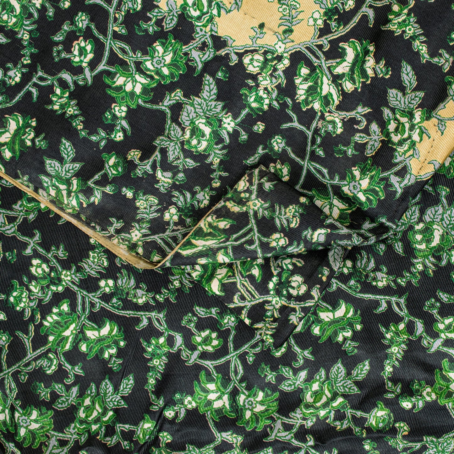 Sanskriti Vintage Gajji Butter Soft Pure Silk Saree Floral Print  6+YD Sari